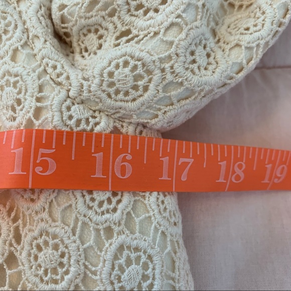 PIM & LARKIN size XS stunning cream jacket with crochet embroidery detail - Picture 11 of 16